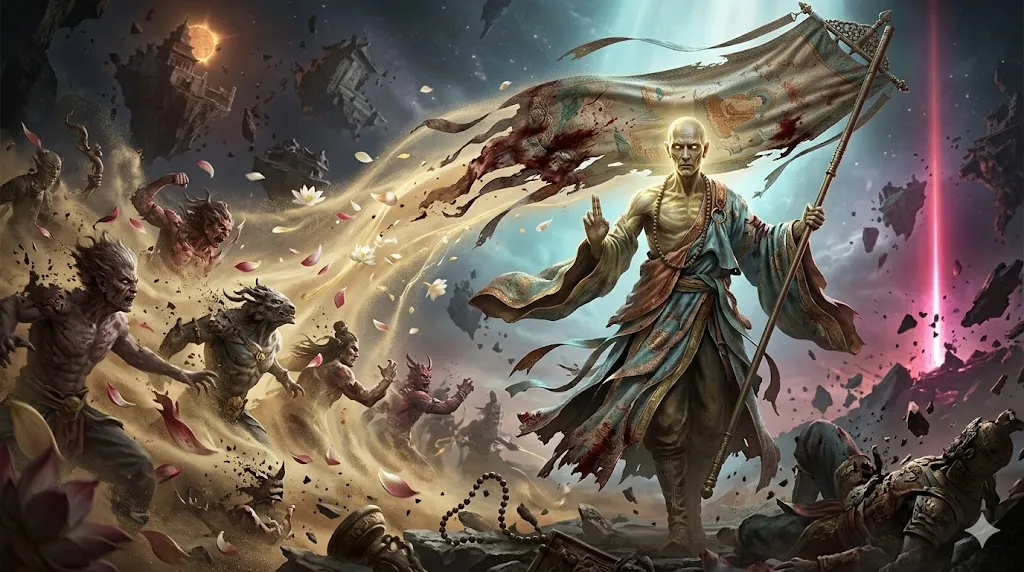 Buddha Amitabha (Sanskrit) / The Guide reference illustration
