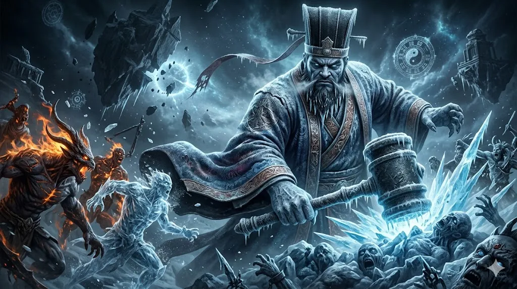 King Chujiang reference illustration