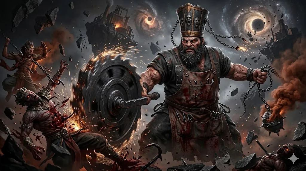 King Biancheng reference illustration