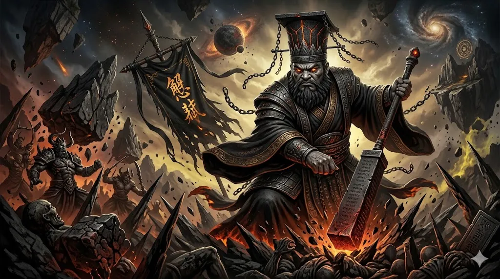 King Taishan reference illustration