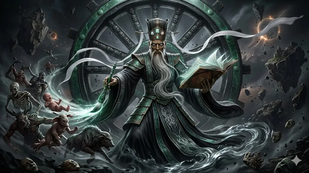King Zhuanlun reference illustration