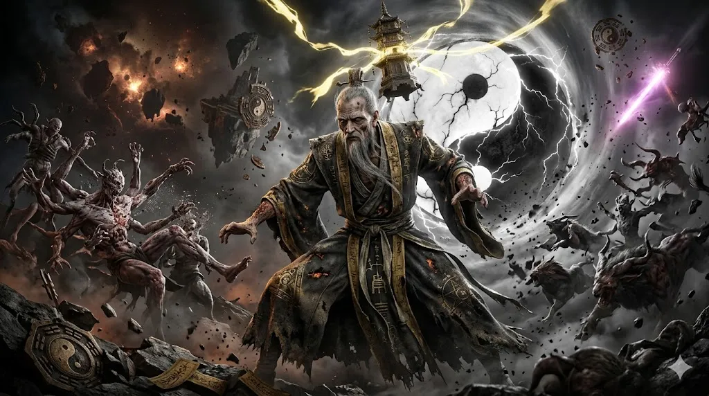Daode Tianzun reference illustration