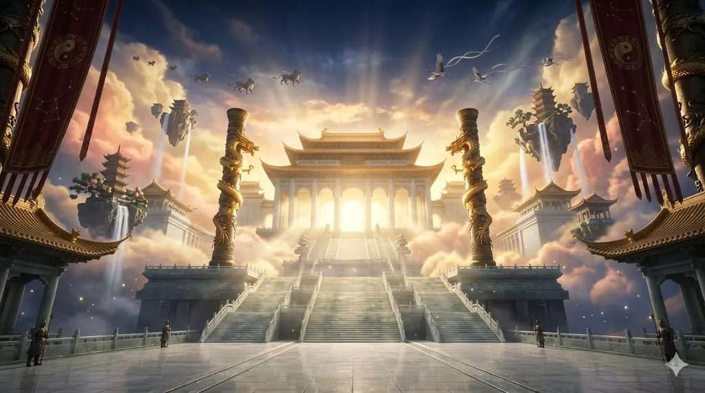 Heavenly Court reference illustration